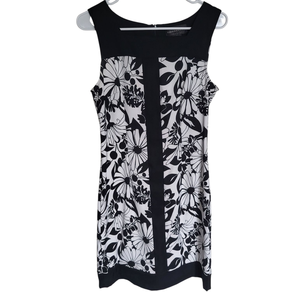 Black and White Floral Dress Size 6